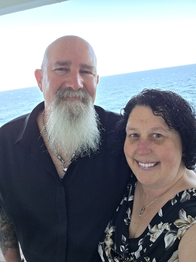 Valerie Baker-Wynn and husband Mike, Windblown Travel